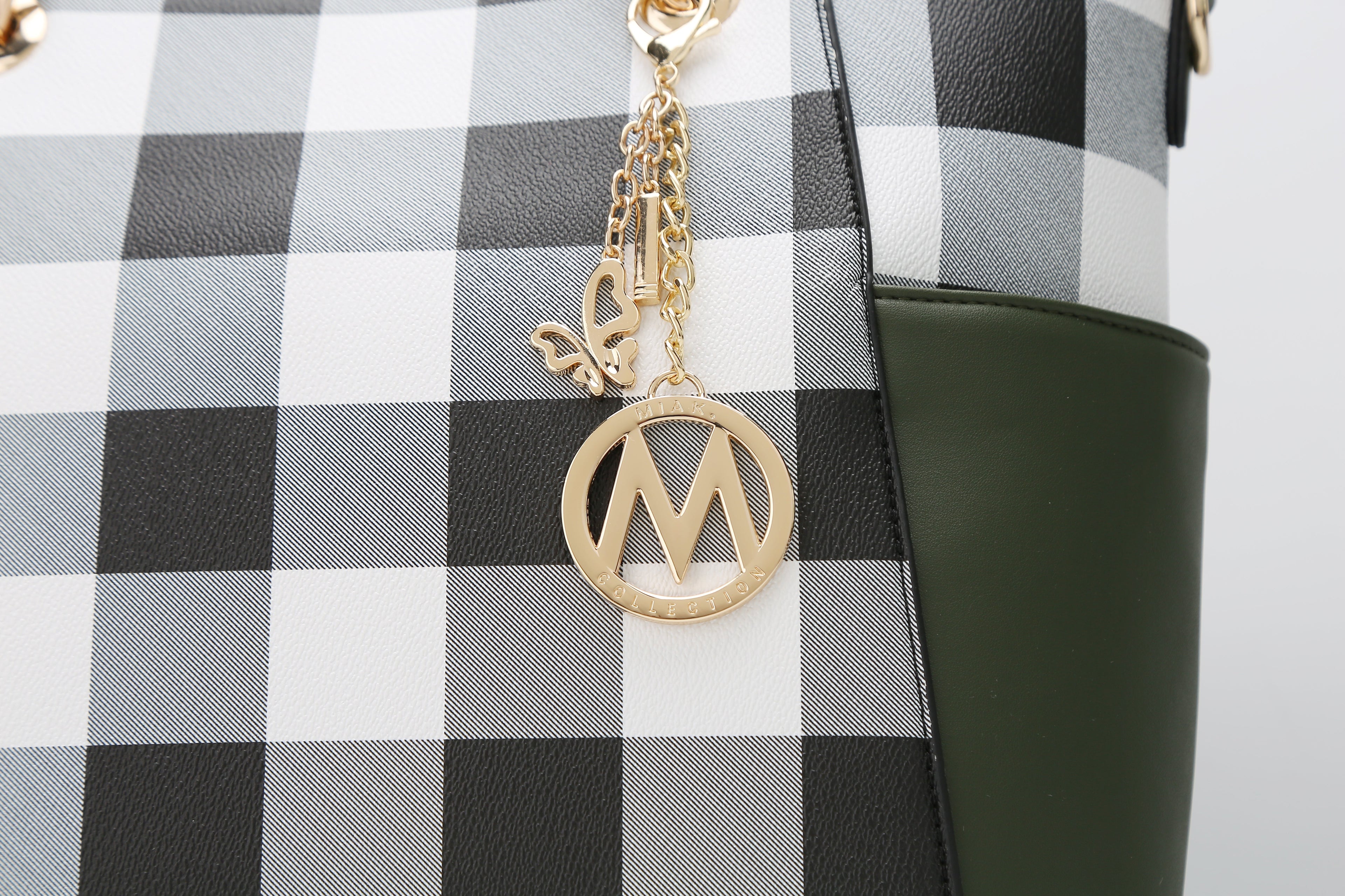 MKF Collection by Mia K. - Bonita Tote Bag and Wallet Set