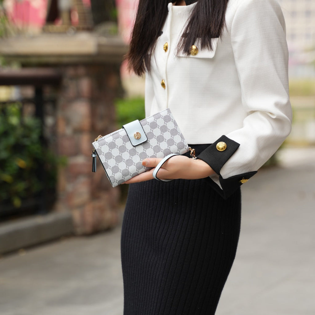 MKF Collection by Mia K. - Solene Monogram Wristlet