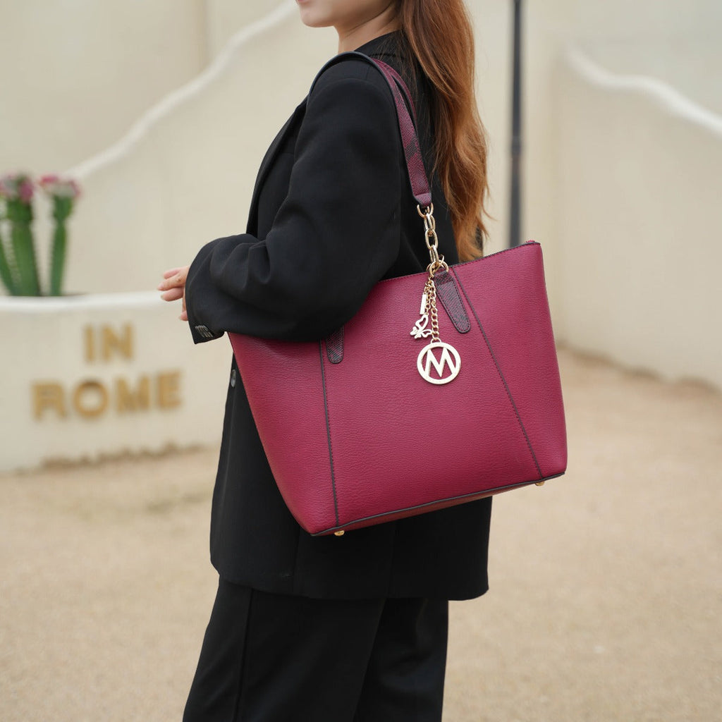 MKF Collection by Mia K. - Ximena Tote Bag and Wallet Set