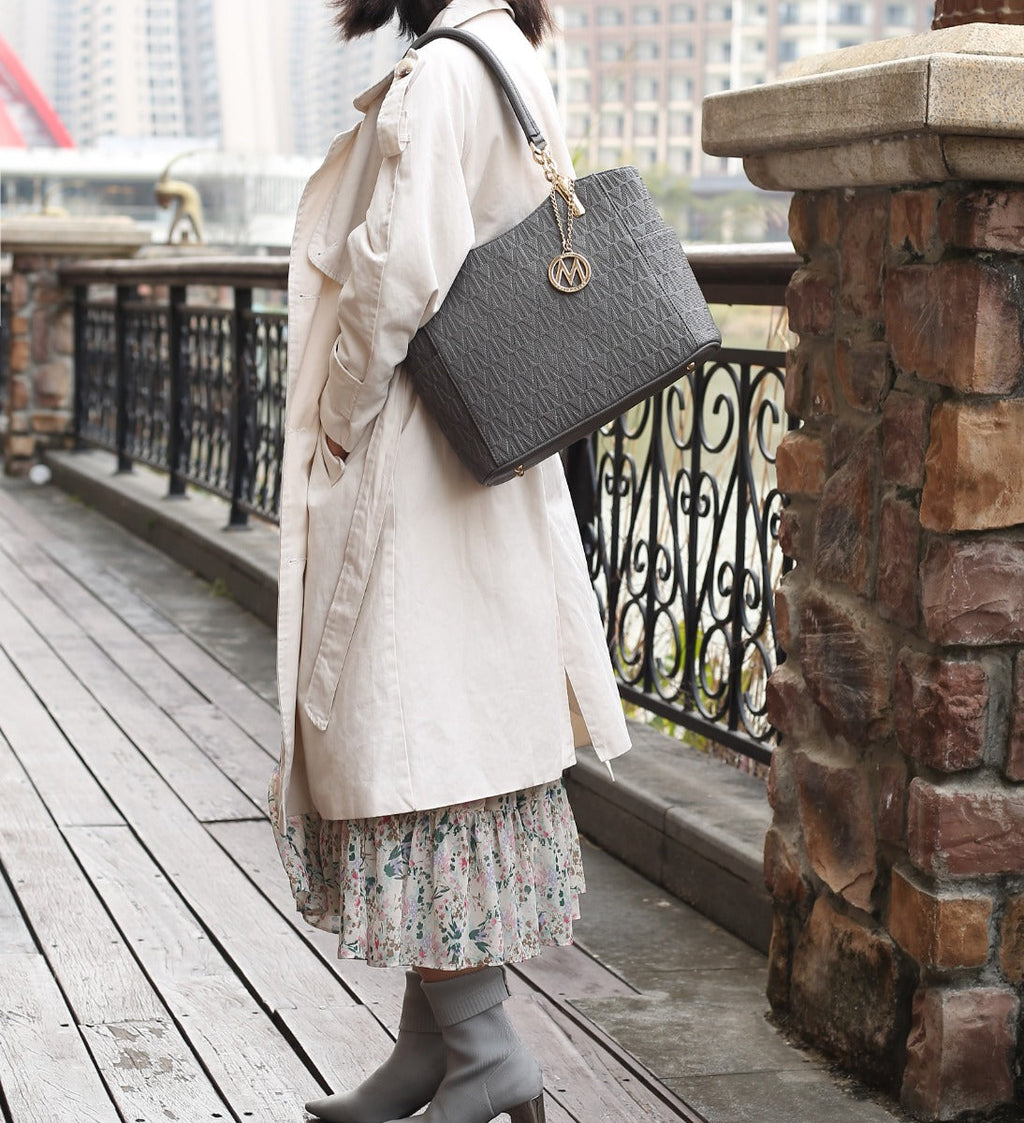 MKF Collection by Mia K. - Malika Signature Shoulder Bag