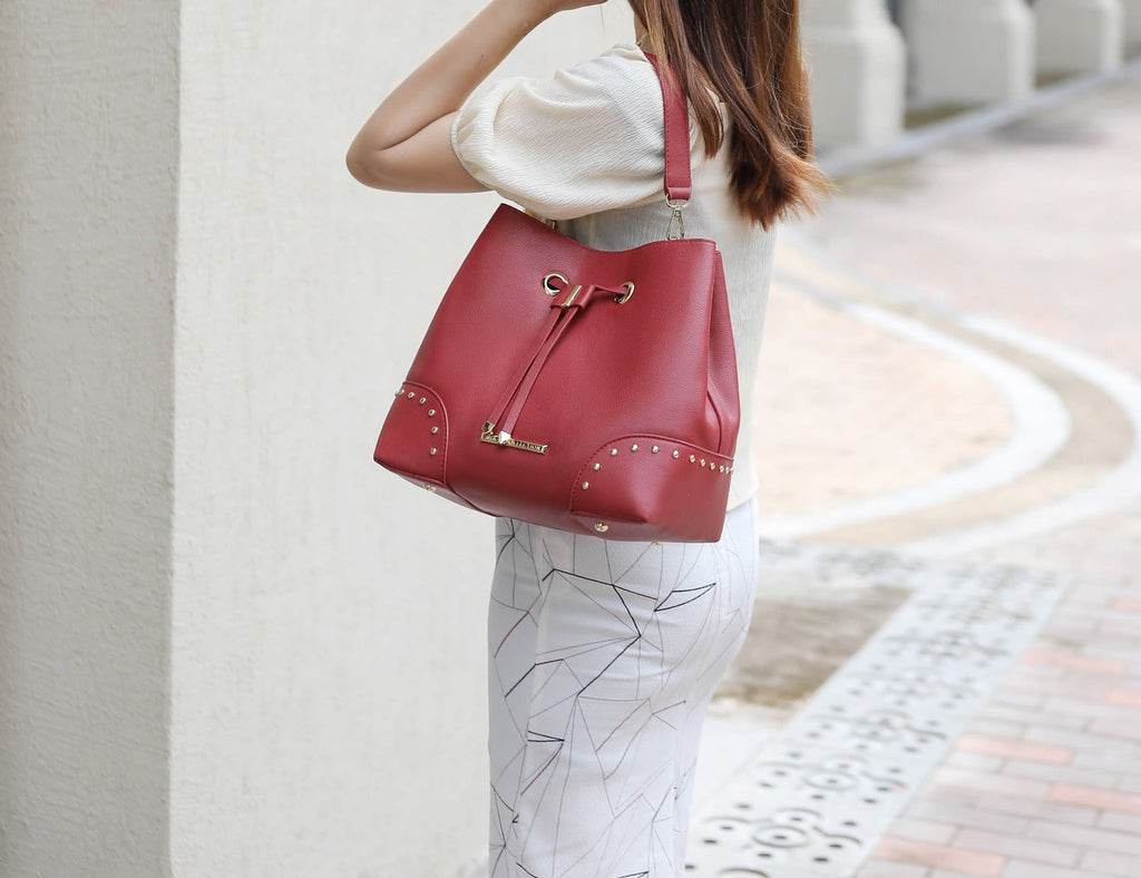 MKF Collection by Mia K. - Callie Bucket Bag and Wallet Set