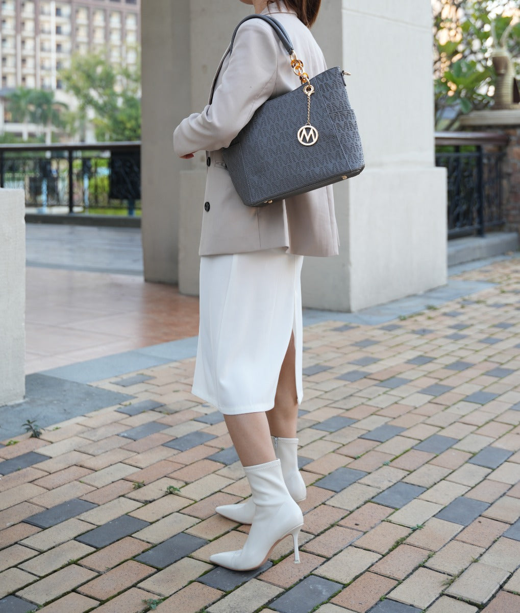 MKF Collection by Mia K. - Rylee Signature Tote Bag