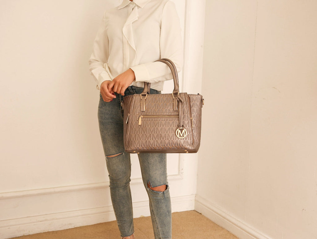 MKF Collection by Mia K. - Cairo Signature Shoulder Bag